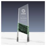 Vertical Crystal and Marble Awards in Hardboard Box - Image 2