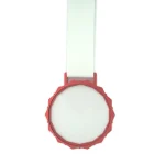 Glass Medals with Metal Frame, 3cm White Ribbon with Box - Image 7