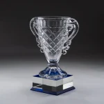 Large Crystal Glass Trophy Cup with Chocolate Gift Edition in Luxury Box - Image 4