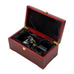 Crystal Glass Trophy in Wooden Box - Image 4