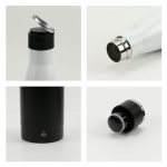 Double Wall SS Bottles Twist-off Lid SS Foldable Handle 500ml - Image 4