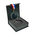 Glass Medals with Ribbon and Box - Image 3