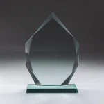 Iceberg Design Crystal Awards with Glass Base in Premium Box - Image 3
