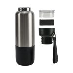 Multi-function SS Bottles, Double Wall, Base Cup, Lanyard, 500ml - Image 10