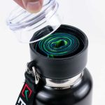 Multi-function SS Bottles, Double Wall, Base Cup, Lanyard, 500ml - Image 6