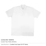CoolTex Polo Shirts, Dryfit Materials with UV Protection 220GSM - Image 5