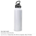Double Wall Stainless Steel Bottles with Carry Handle - Image 5