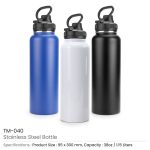 Double Wall Stainless Steel Bottles with Carry Handle - Image 3