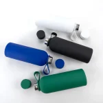Stainless Steel Water Bottles 500ml – Double Wall, Matte, Rubber Coating - Image 6