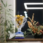 Large Crystal Glass Trophy Cup with Chocolate Gift Edition in Luxury Box - Image 5
