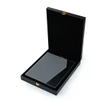 Two-Toned PU Leather Awards with Aluminum Frame & Stand in Luxury Box - Image 10
